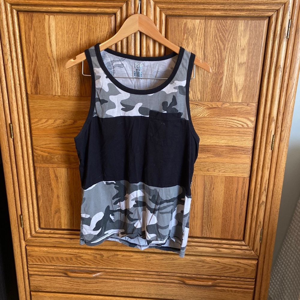 Large Camo Tank Top